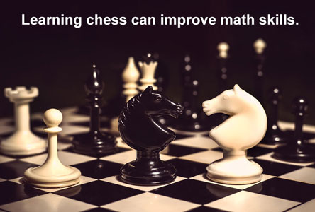 Learning chess can improve math skills